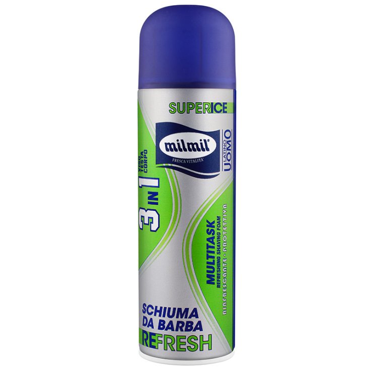 Mousse à raser 3 en 1 Mil Mil Refresh 300 ml
