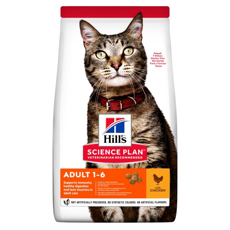 Science Plan Feline Adult Chicken Hill's 1,5kg