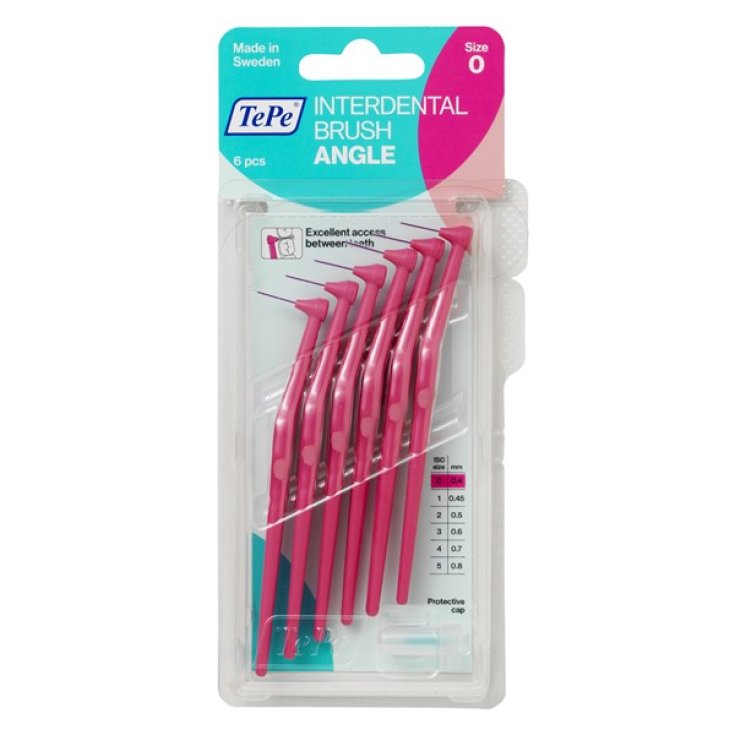 Pinceau Angle ™ Rose 0.4 Tepe 6 Pièces