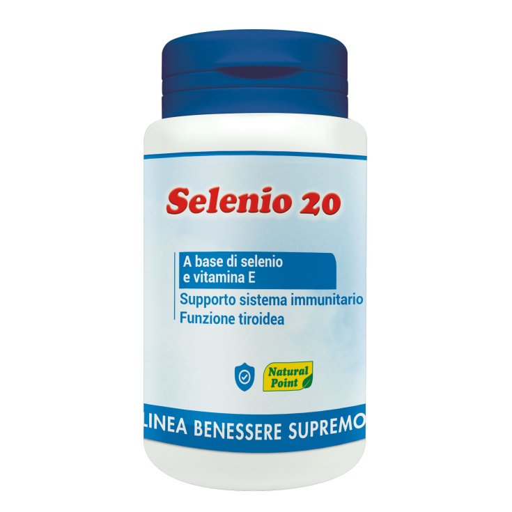 Selenium 20 Supremo Natural Point Ligne Bien-être 60 Gélules