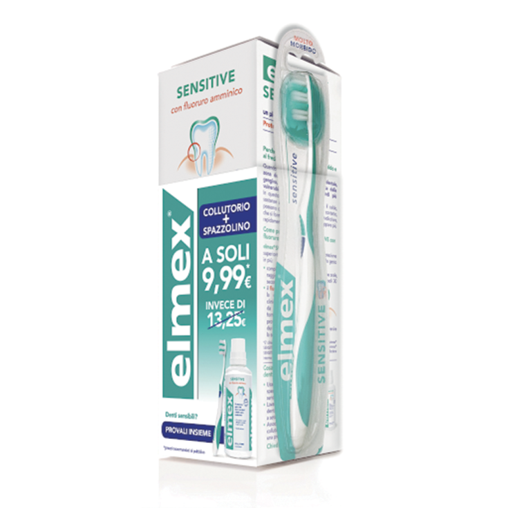 Sensitive Elmex® 400 ml + Pack Spécial Brosse à Dents