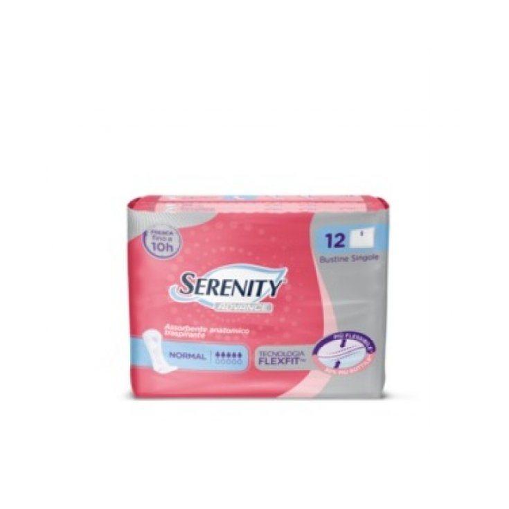 Serenity Advance Absorbant Anatomique Normal 12 Pièces