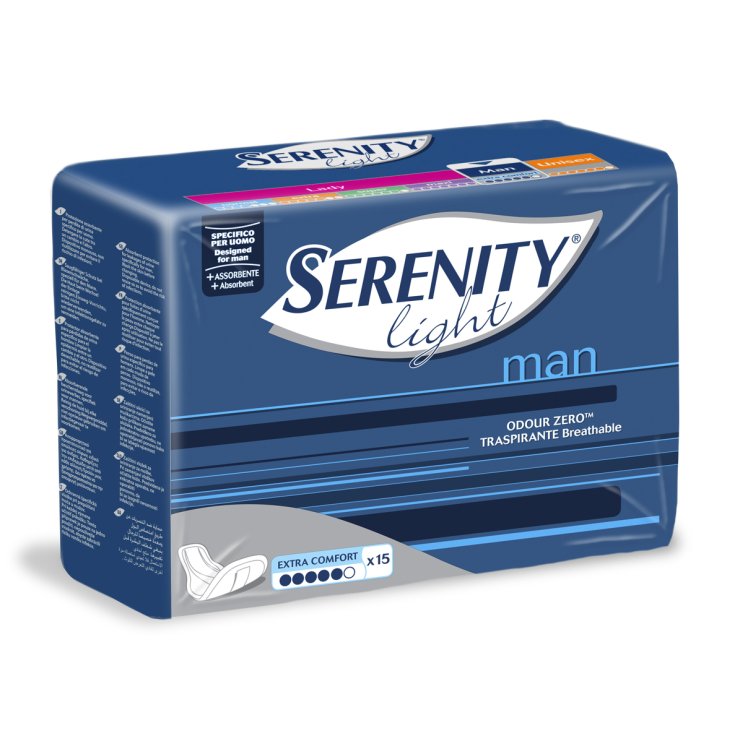 Serenity Light Homme Extra Confort 15 Pièces