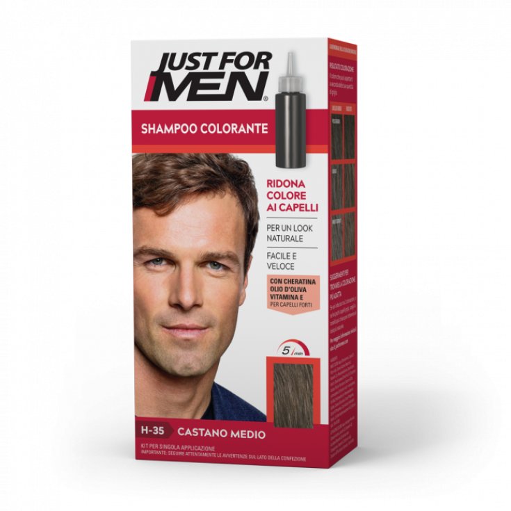 JUST FOR MEN NOUVEAU BRUN MOYEN