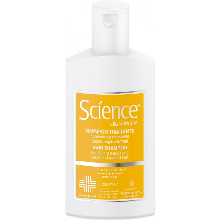 Science Shampooing Soin Élastifiant Nourrissant Cheveux Fragilisés et Traités 200 ml