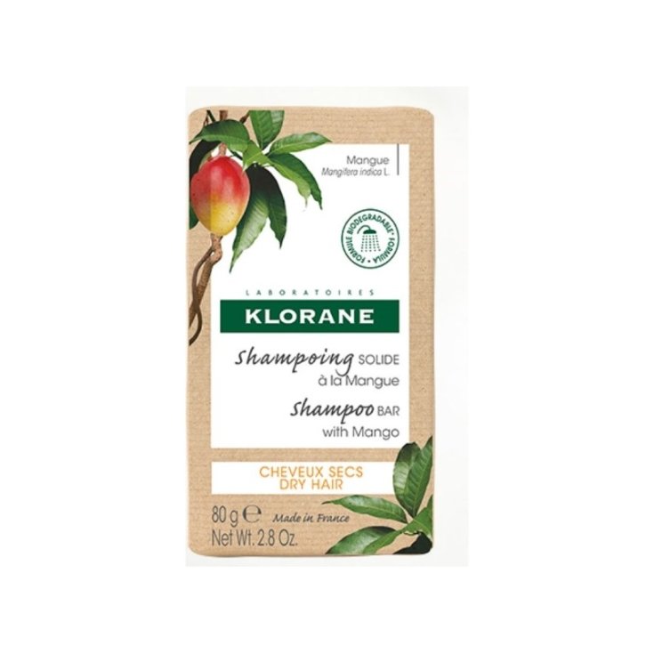 Shampoing Solide Klorane Mangue 80g