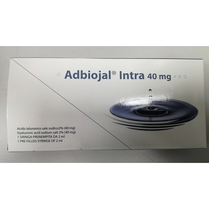 Seringue Adbiojal Intra 40mg 2ml