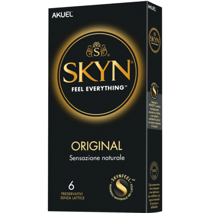 Skin Original Akuel 6 préservatifs sans latex