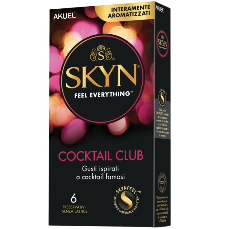 Skin Cocktail Club Akuel 6 Préservatifs Sans Latex