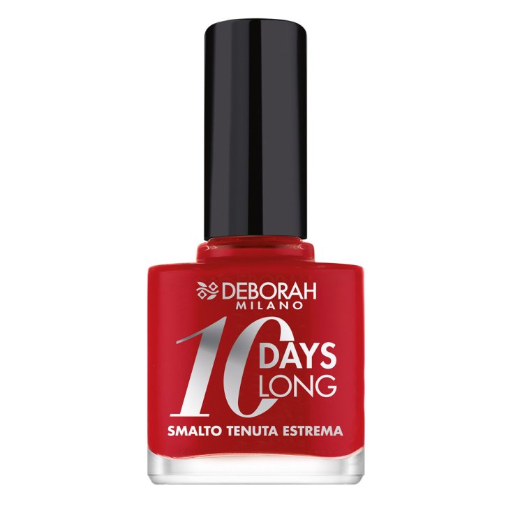 ÉMAIL 10 JOURS LONG 904 Reine Rouge DEBORAH Milano 11ml