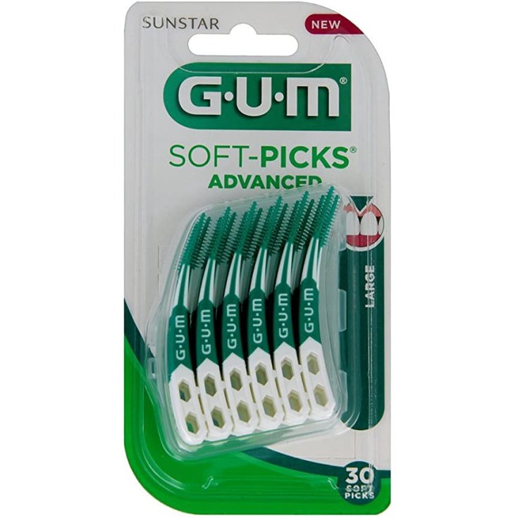 Sunstar Gum Soft Picks Advanced Large 30 unités