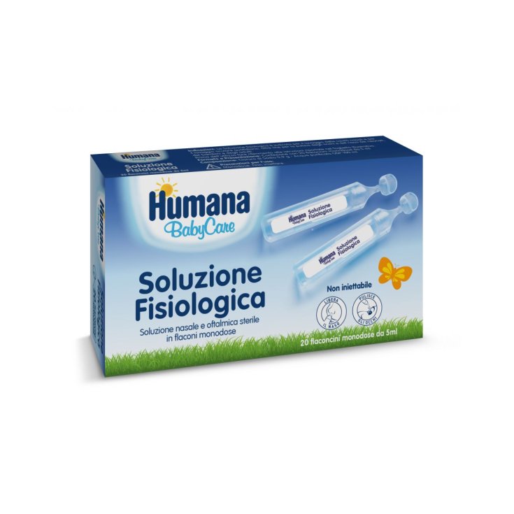 Humana BabyCare Solution Physiologique 20 Ampoules de 5 ml