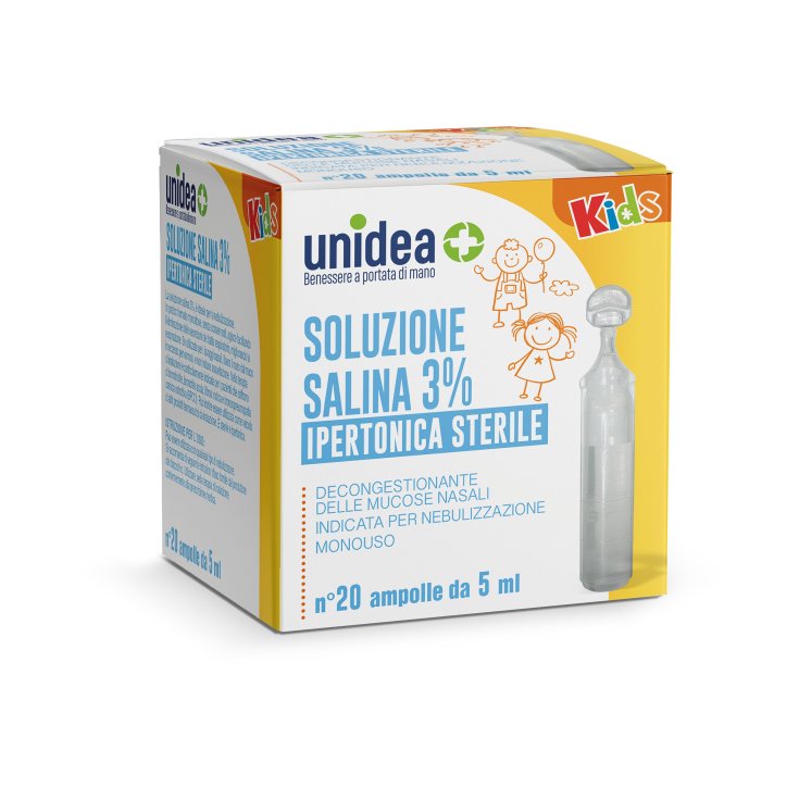 Unidea Solution Saline Hypertonique 20x5ml - Pharmacie Loreto
