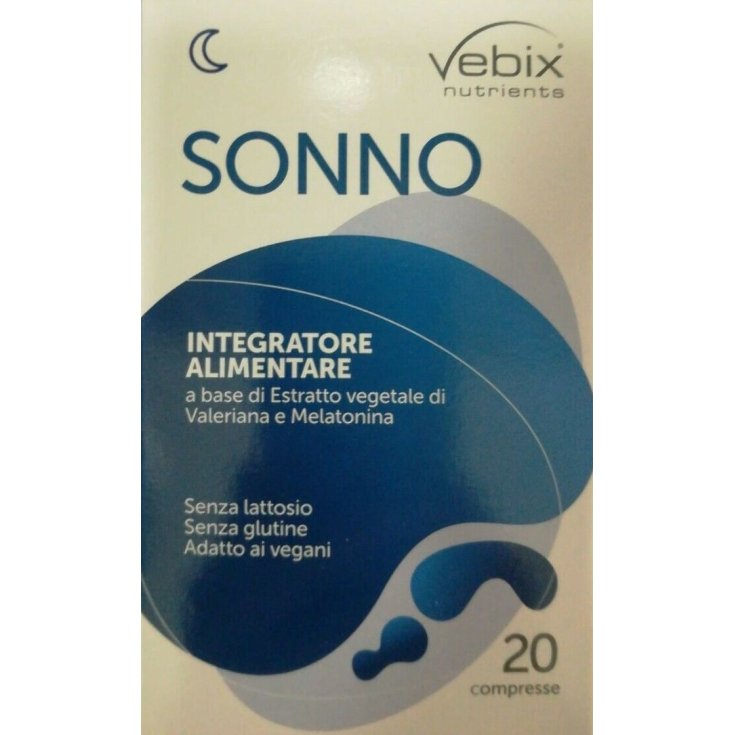 Sommeil Vebix Nutriments 20 Comprimés