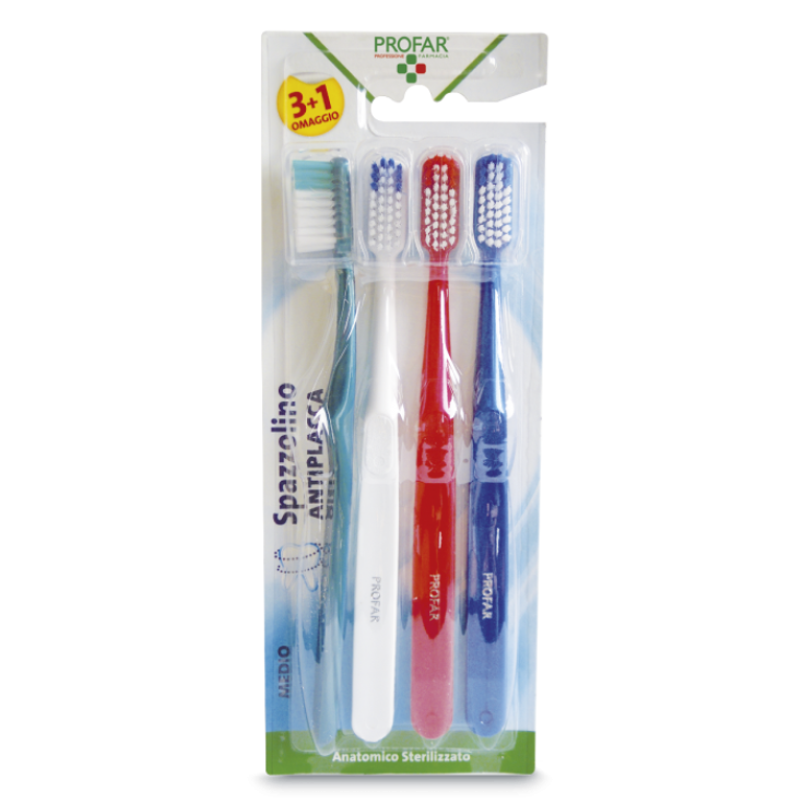 Brosses anti-plaque Oxygen Profar 4 pièces