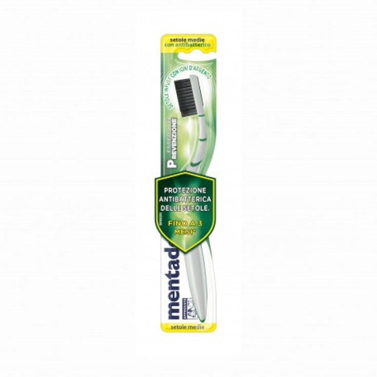 Prévention Antibactérienne MENTADENT 1 Brosse à Dents