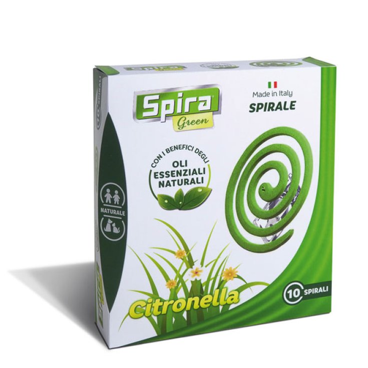 Spirale Citronnelle Spira Vert 10 Spirales