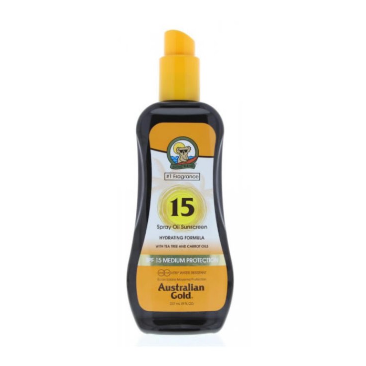 Australian Gold Sunscreen Oil Spray Formule Hydratante Spf15 237 ml