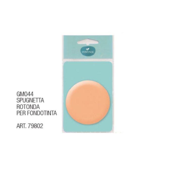 Éponge Ronde Pour Fond De Teint GM044 VANTAGE 1 Pièce