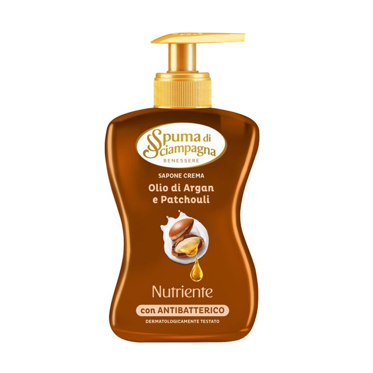 Savon Crème Argan et Patchouli Spuma Di Sciampagna 500ml
