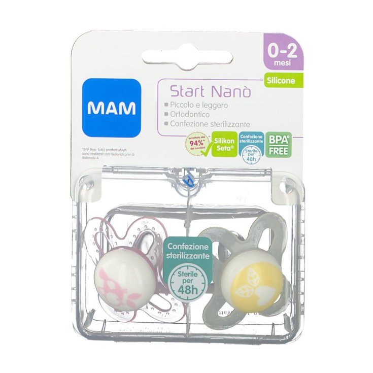 Start Nanò En Silicone Mam 2 Pièces