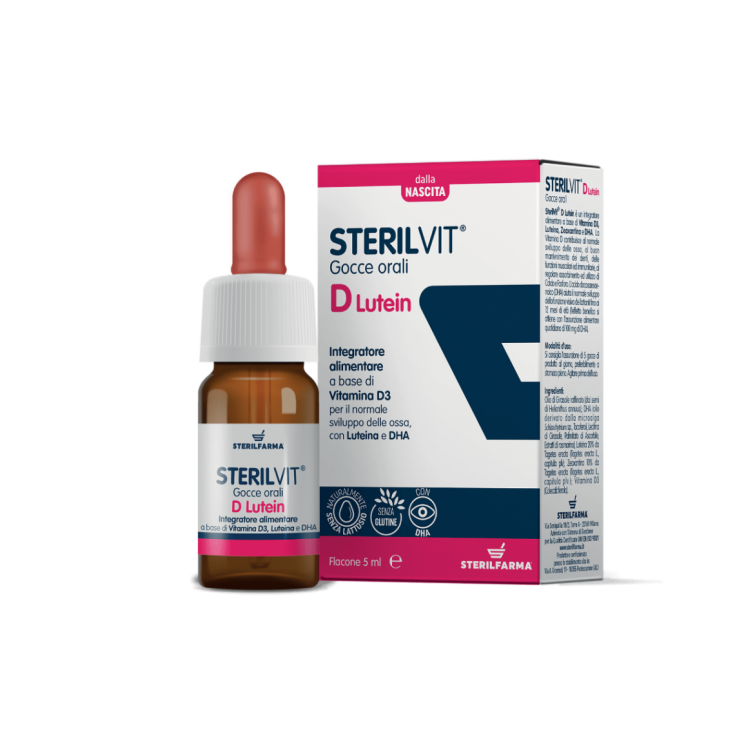 Sterilvit D gouttes de lutéine Sterilfarma 5ml