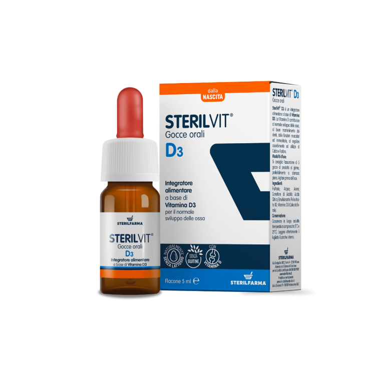 Sterilvit® D3 Sterilfarma Gouttes 5ml