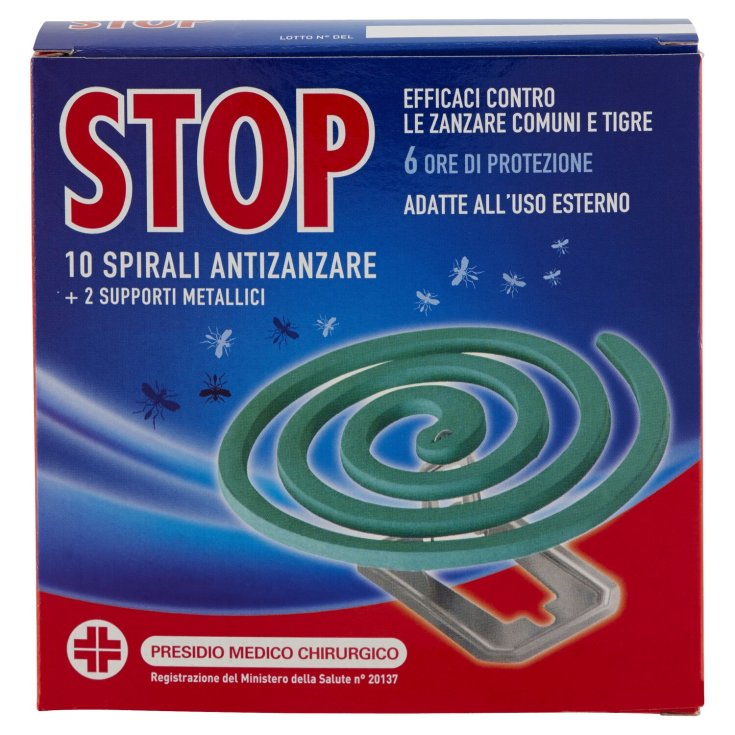 Spirales Anti-moustiques STOP 24 Pièces + 2 Supports