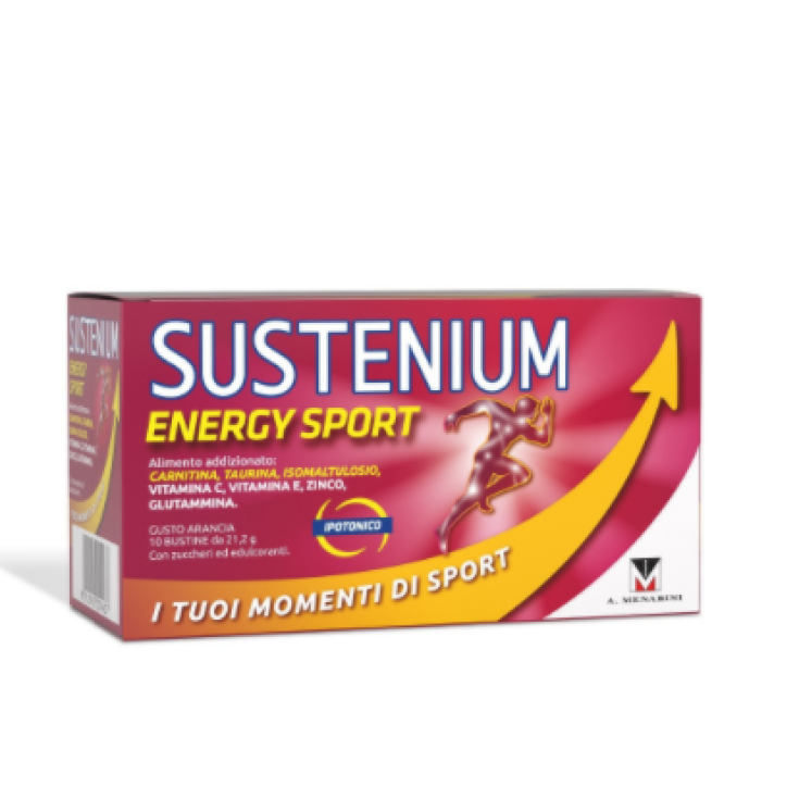 Sustenium Energy Sport Menarini 10 Enveloppes