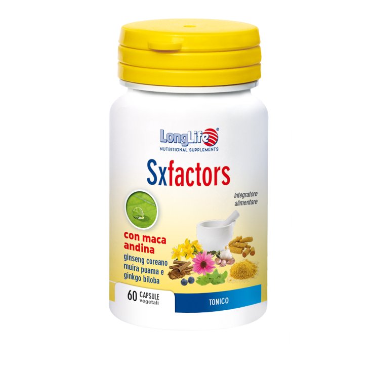 Sxfactors LongLife 60 Capsules Végétariennes