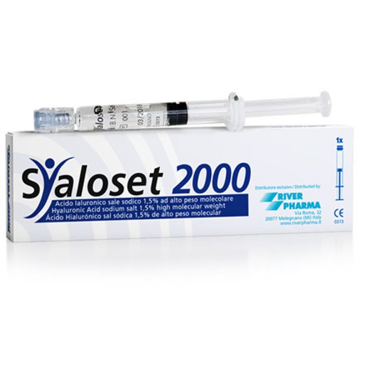 Syaloset 2000 River Pharma Seringue 1,5% 2ml
