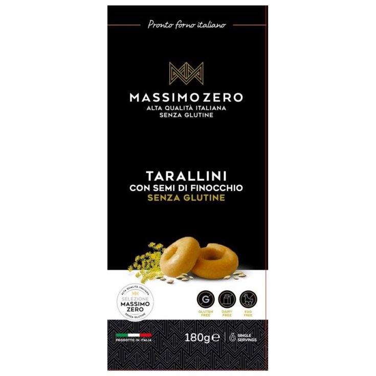 Taralli Aux Graines De Fenouil MASSIMO ZERO 180g