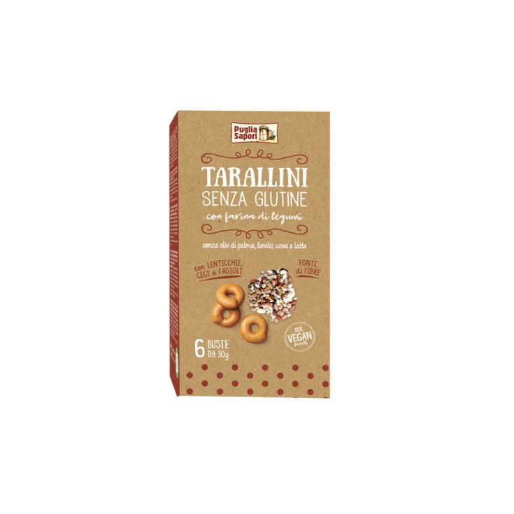 Tarallini à la farine de légumineuses Sapori Di Puglia 6x30g