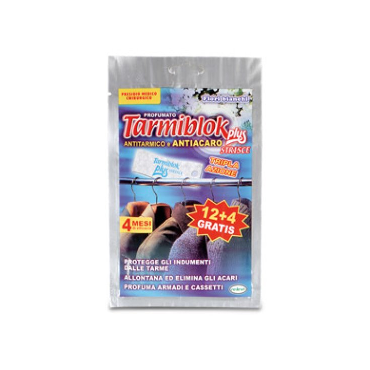Anti-mites Anti-acariens Senteur Lavande Tarmiblok Plus 12 + 4 Feuilles