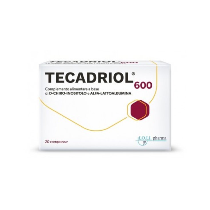 Tecadriol 600 Lo.Li. Pharma 20 Comprimés