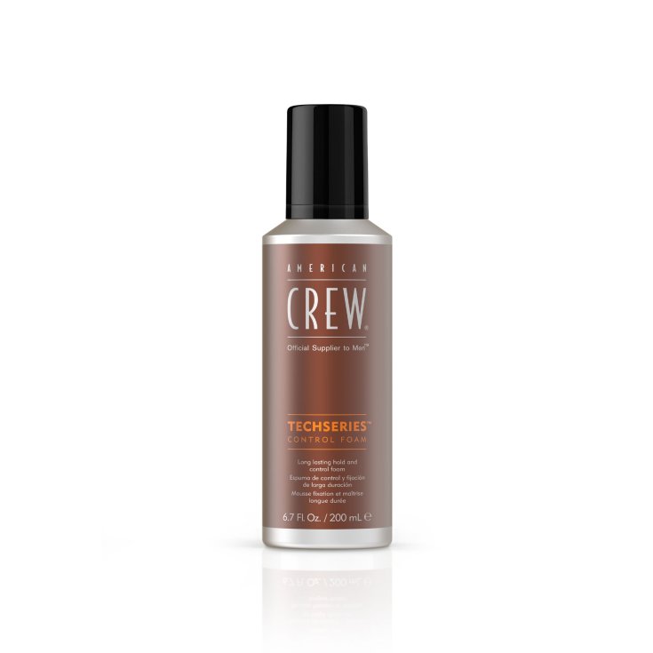 American Crew Techseries Mousse de maintien et de contrôle longue durée 200 ml