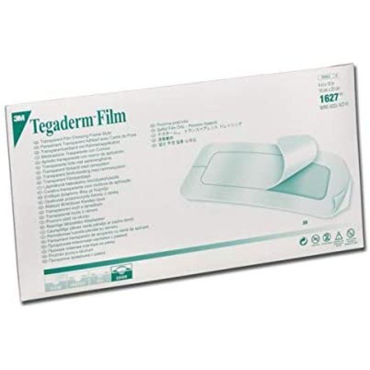 Tegaderm Film Transparent Stérile 3M 10X25cm 20 Pansements