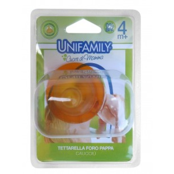 Tétine 4+ UniFamily Trou d'Alimentation 1 Pièce