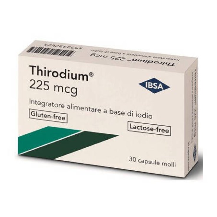 Thirodium 225mcg IBSA 30 Capsules Molles