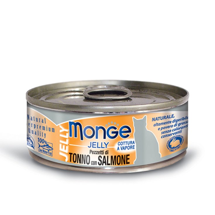 Bonite Gelée De Thon Au Saumon Monge 80g