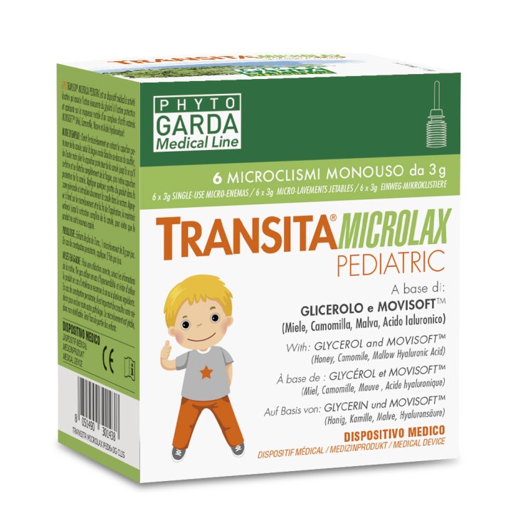 Transita Microlax Pédiatrique Phyto Garda 6 Micro-lavements