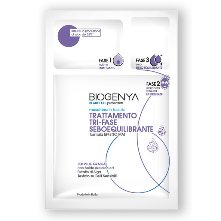 Biogenya Soin Sébo-Équilibrant Tri-Phase Monodose