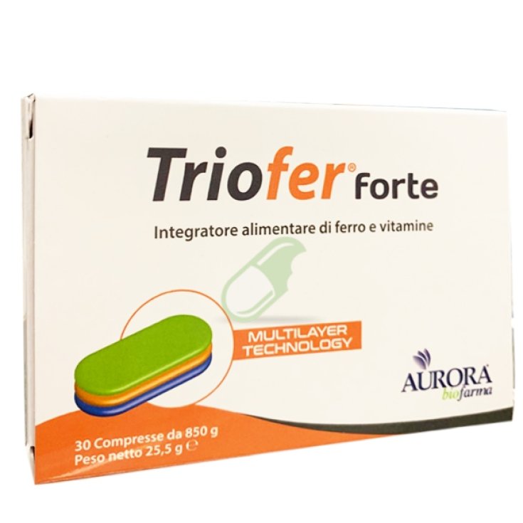 Triofer Forte Aurora Biofarma 30 Comprimés