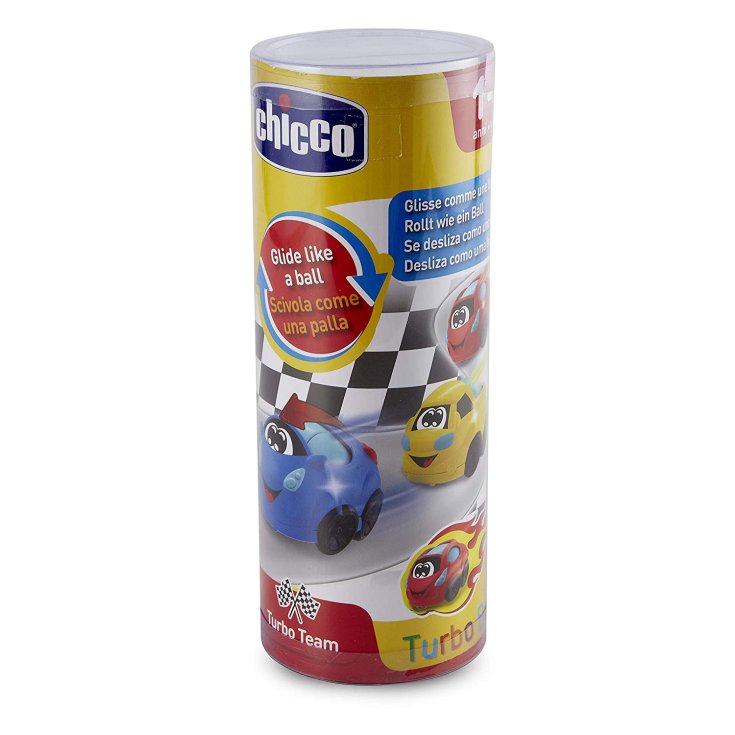 Turbo Ball Turbo Team CHICCO 1-4 ans - 3 petites voitures