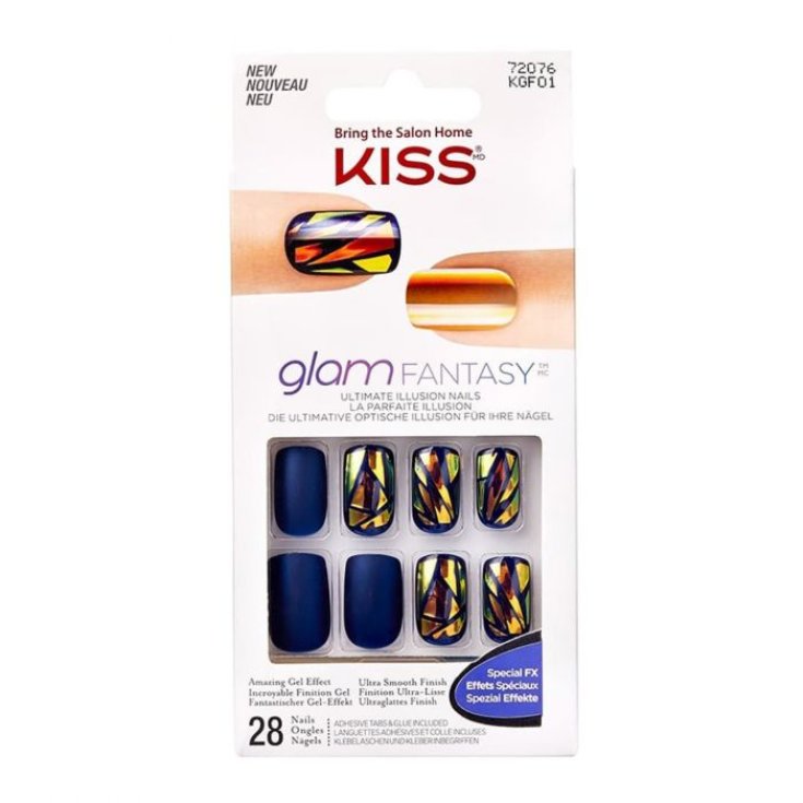 Glam Fantasy Kiss Nails 28 Ongles