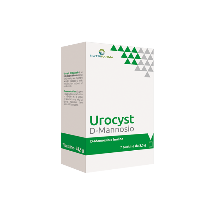 Urocyst D-Mannosio NutriFarma par Aqua Viva 7 Sachets