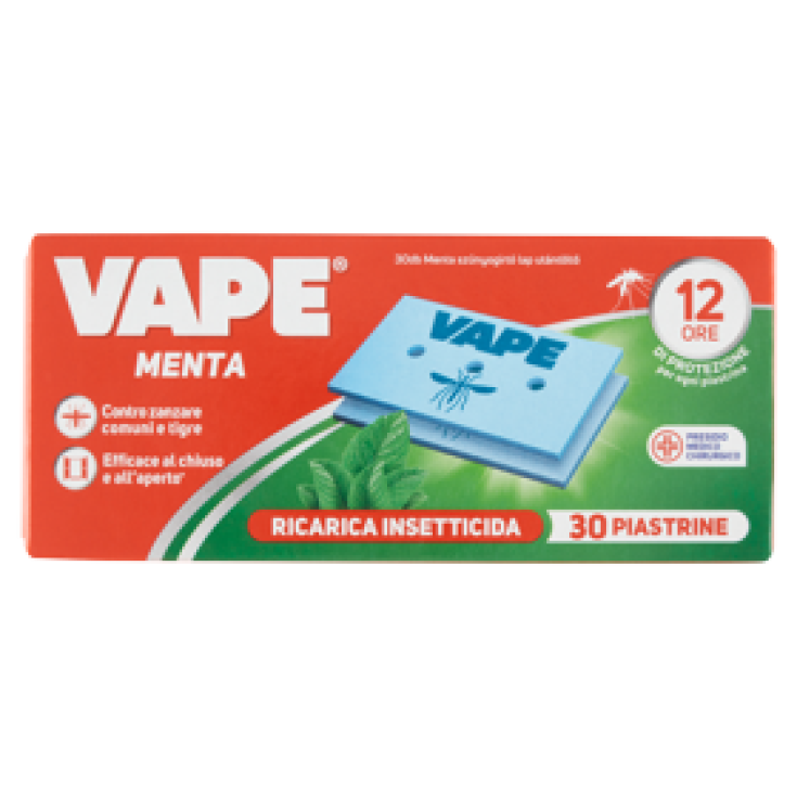 Recharge Menthe VAPE 30 Plaquettes