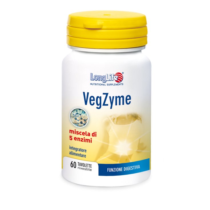 VegZyme LongLife 60 Comprimés Enrobés