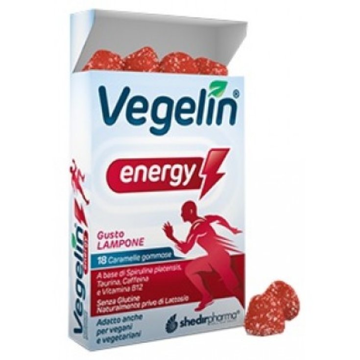 Vegelin Energy Shedir Pharma 18 Bonbons Gommés