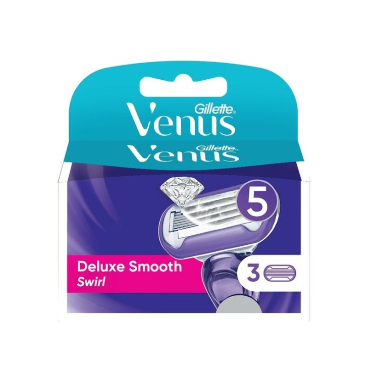 Venus Deluxe Smooth Swirl Gillette 3 Recharges